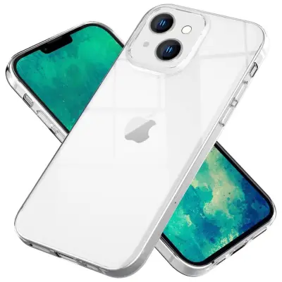 Trolsk Mobilskal Transparent Tunt TPU (iPhone 15)