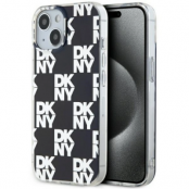 DKNY iPhone 15/14/13 Mobilskal IML Checkered Mono Pattern