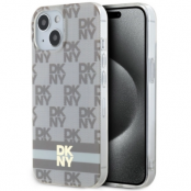 DKNY iPhone 15/14/13 Mobilskal Magsafe IML Checkered Mono Pattern