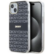 DKNY iPhone 15/14/13 Mobilskal Magsafe IML Mono & Stripe - Svart