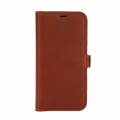 Essentials iPhone 15 Plånboksfodral Detachable - Brun