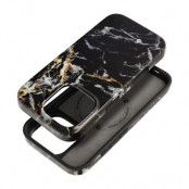 Forcell iPhone 16 Mobilskal MagSafe Mirage - Svart Marble