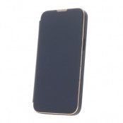 Guldram Mag fodral iPhone 15 marinblå
