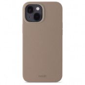 Holdit iPhone 15 Mobilskal Silikon - Mocha Brun