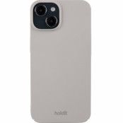 Holdit iPhone 15 Mobilskal Slim - Taupe