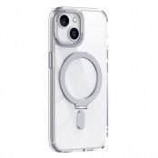 iPhone 15 Mobilskal Magsafe Kickstand - Clear