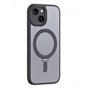 iPhone 15 Mobilskal Magsafe Kickstand - Svart