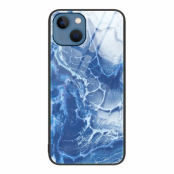 iPhone 15 Mobilskal Marmor - Blå