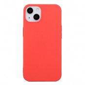 iPhone 15 Mobilskal TPU Matte Slim-Fit - Röd