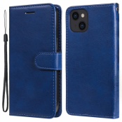 iPhone 15 Plånboksfodral KT Series-2 - Mörkblå