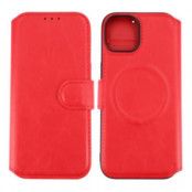 iPhone 15 Plånboksfodral med MagSafe RV - Röd