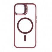 iPhone 16 Mobilskal MagSafe Extra Lens - Maroon