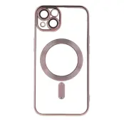 iPhone 16e Mobilskal MagSafe Color Chrome - Rose guld