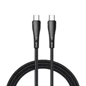 MCDODO USB-C - USB-C Kabel 1.2m Fast - Svart