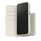 Moshi iPhone 15 Plånboksfodral Magsafe - Äggtoddy Vit