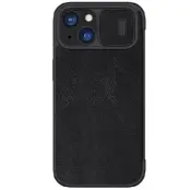 Nillkin iPhone 15 Plånboksfodral QinPro Läder - Svart