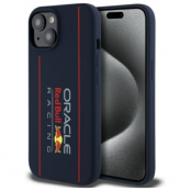 Red Bull iPhone 15 Mobilskal MagSafe Silikon Vertical Logo