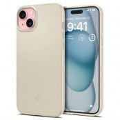 Spigen iPhone 15 Mobilskal Thin Fit - Beige