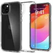 Spigen Ultra Hybrid (iPhone 15) - Transparent/rosa