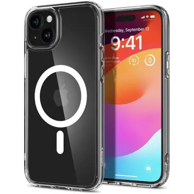 Spigen Ultra Hybrid MagFit (iPhone 15) - Vit