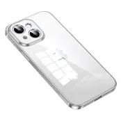 SULADA Mobilskal till iPhone 15 Drop Resistant TPU Klart Silver