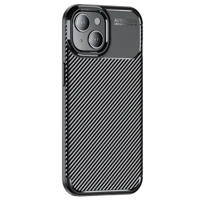 Trolsk Mobilskal Kolfiberstruktur (iPhone 15)