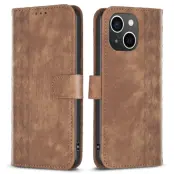 Trolsk Slim Rhombus Wallet (iPhone 15) - Grön