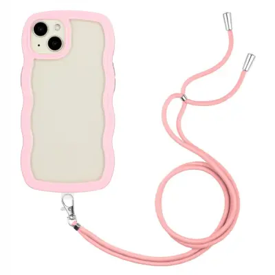 Trolsk Wave Case with Lanyard (iPhone 15) - Lila