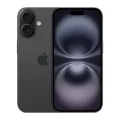Apple iPhone 16 - 8GB - 256GB - Svart