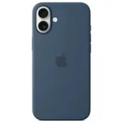 Apple Mobilskal till iPhone 16 Plus MagSafe Silicone - Denim