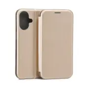 Beline iPhone 16 Plus Plånboksfodral Magnetisk - Guld