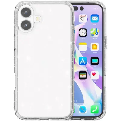 Trolsk Glittery Hard Case (iPhone 16 Plus)
