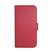 GEAR iPhone 16 Plus Plånboksfodral MagSafe - Mörkröd