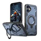 Mobilskal till iPhone 16 Plus MagSafe Hybrid Armor Trendy - Blå