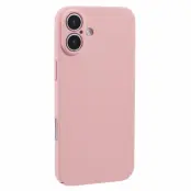 iPhone 16 Plus Mobilskal Skin-Touch Rubberized PC - Rosa