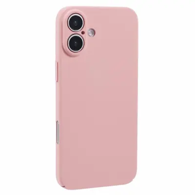 iPhone 16 Plus Mobilskal Skin-Touch Rubberized PC - Rosa