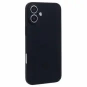 iPhone 16 Plus Mobilskal Skin-Touch Rubberized PC - Svart