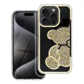 iPhone 16 Plus Mobilskal Teddy Bear - Guld