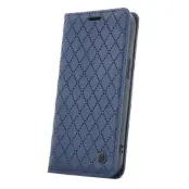 iPhone 16 Plus Plånboksfodral Smart Caro - Marinblå