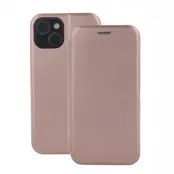 iPhone 16 Plus Plånboksfodral Smart Diva - Rose Guld