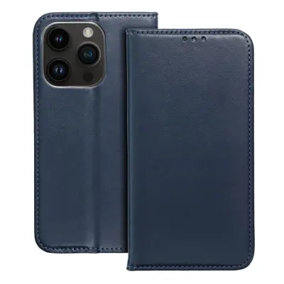 iPhone 16 Plus Plånboksfodral Smart Magneto - Navy