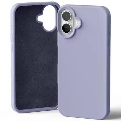 Mercury Mobilskal till iPhone 16 Plus Silikon - Lavendel