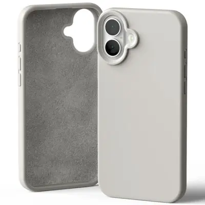 Mercury Mobilskal till iPhone 16 Plus Silikon - Sten