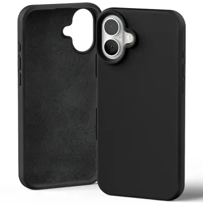 Mercury Mobilskal till iPhone 16 Plus Silikon - Svart