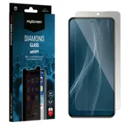 MS iPhone 16 Plus Härdat Glas Skärmskydd AntiSPY Diamond