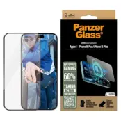 PanzerGlass iPhone 16 Plus Härdat Glas Skärmskydd Ultra-Wide Gaming- Clear