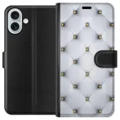 Plånboksfodral till Apple iPhone 16 Plus med Fancy