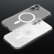 SULADA iPhone 16 Plus Skal MagSafe PC+TPU Matt Transparent