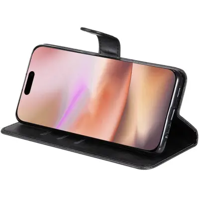 Trolsk Zipper Wallet (iPhone 16 Plus) - Svart