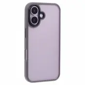 X-LEVEL Mobilskal till iPhone 16 Plus Anti-Scratch PC+TPU Matt Grå